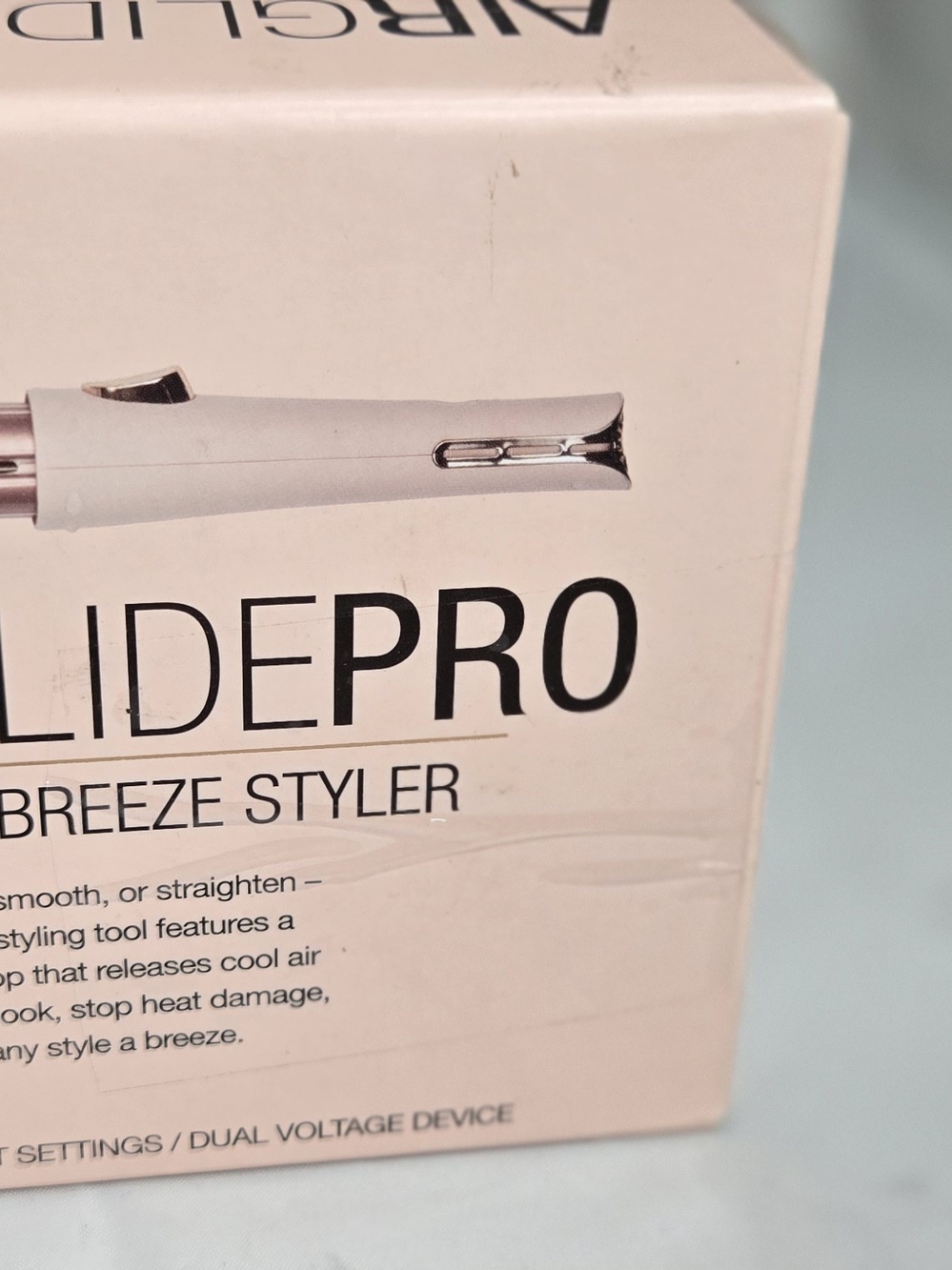 GlidePro Breeze Styler - Light Pink Packaging